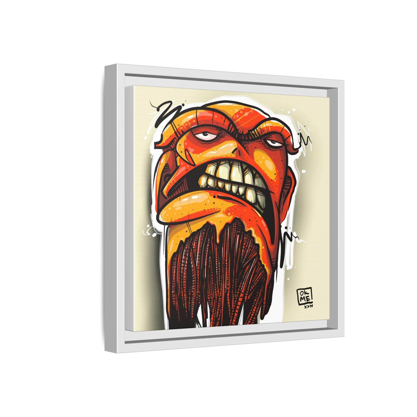 Heavy - Gallery Canvas Wrap, Square Frame