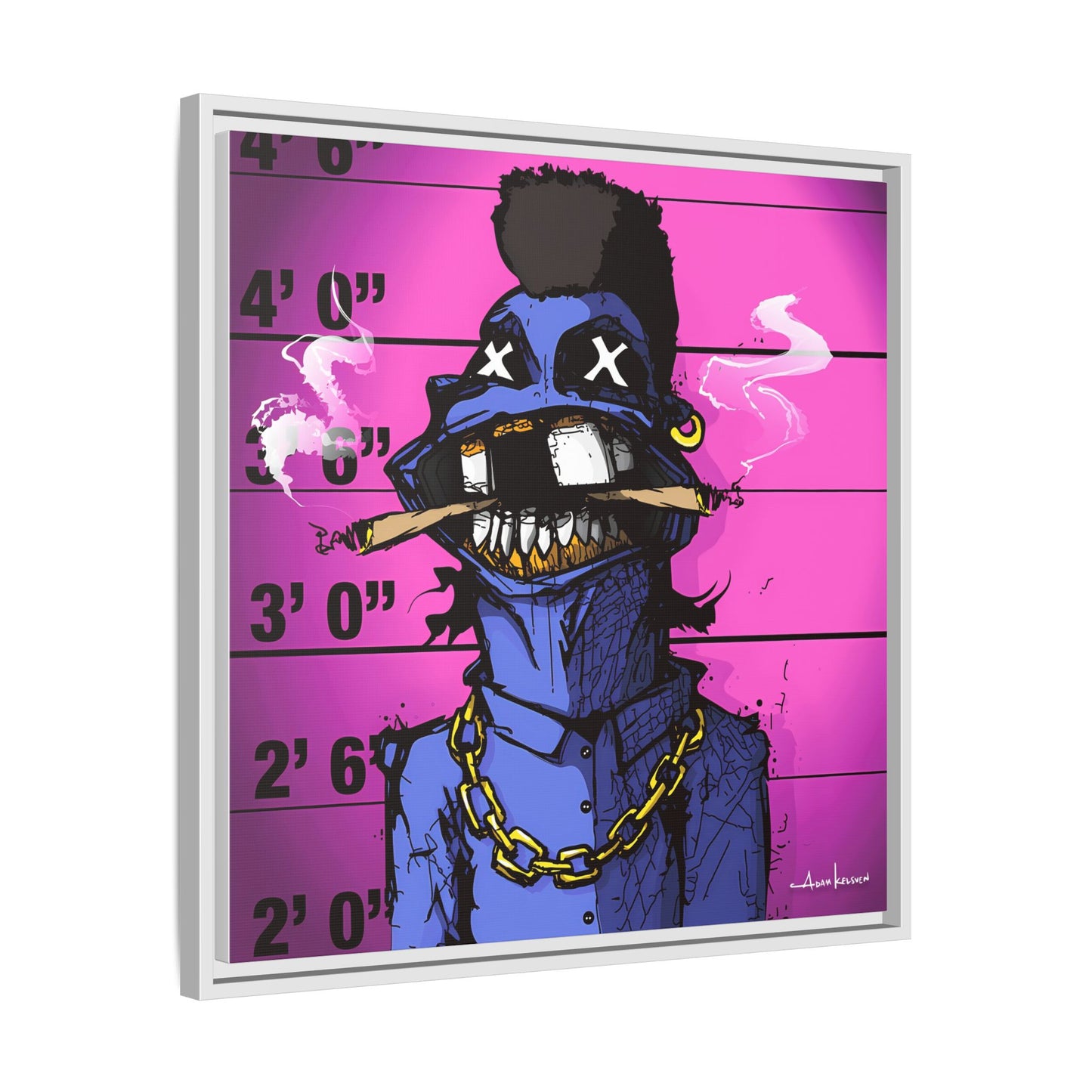 Creep #326 - Gallery Canvas Wraps, Square Frame