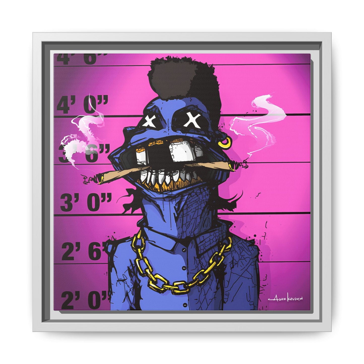 Creep #326 - Gallery Canvas Wraps, Square Frame