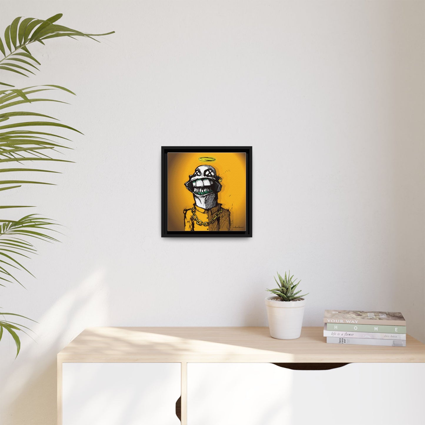 Creep #139 - Gallery Canvas Wraps, Square Frame