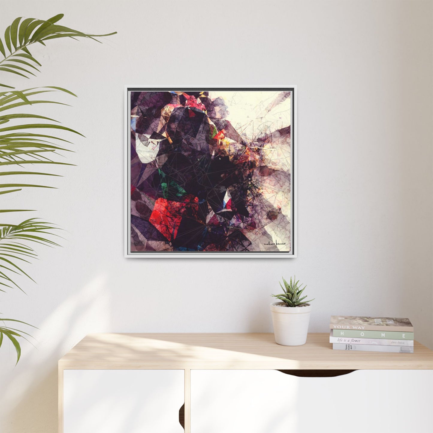 Scarecrow - Gallery Canvas Wrap, Square Frame