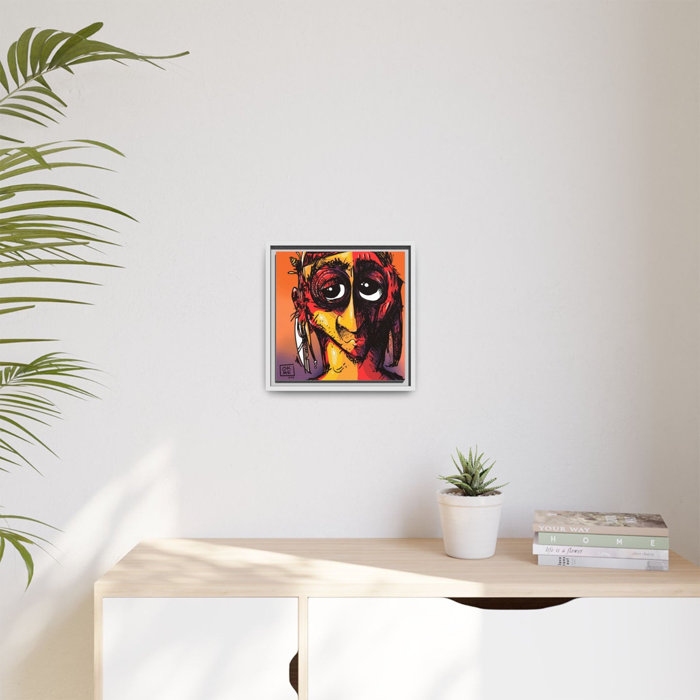 Serf - Gallery Canvas Wrap, Square Frame