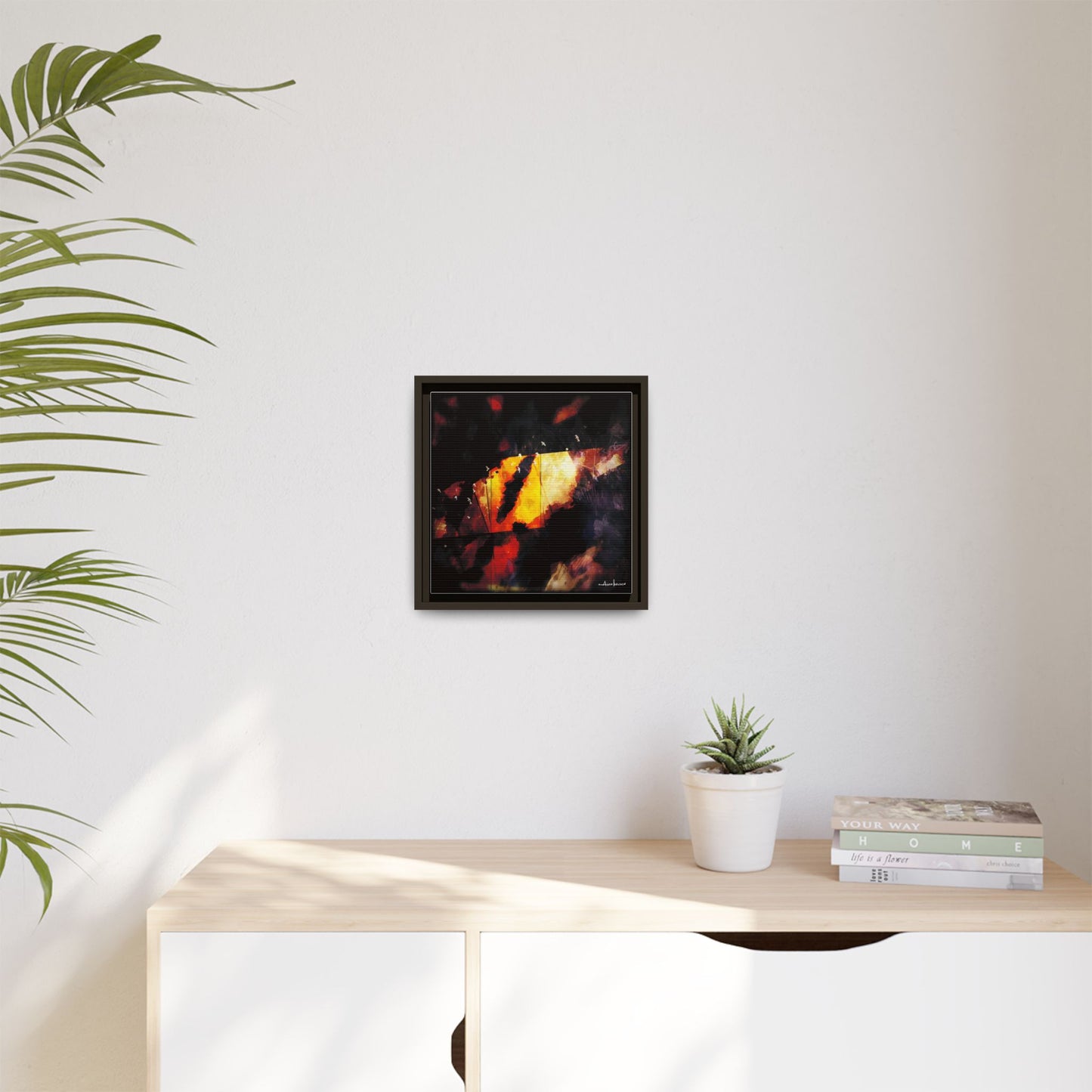 Birds Eye View - Gallery Canvas Wrap, Square Frame