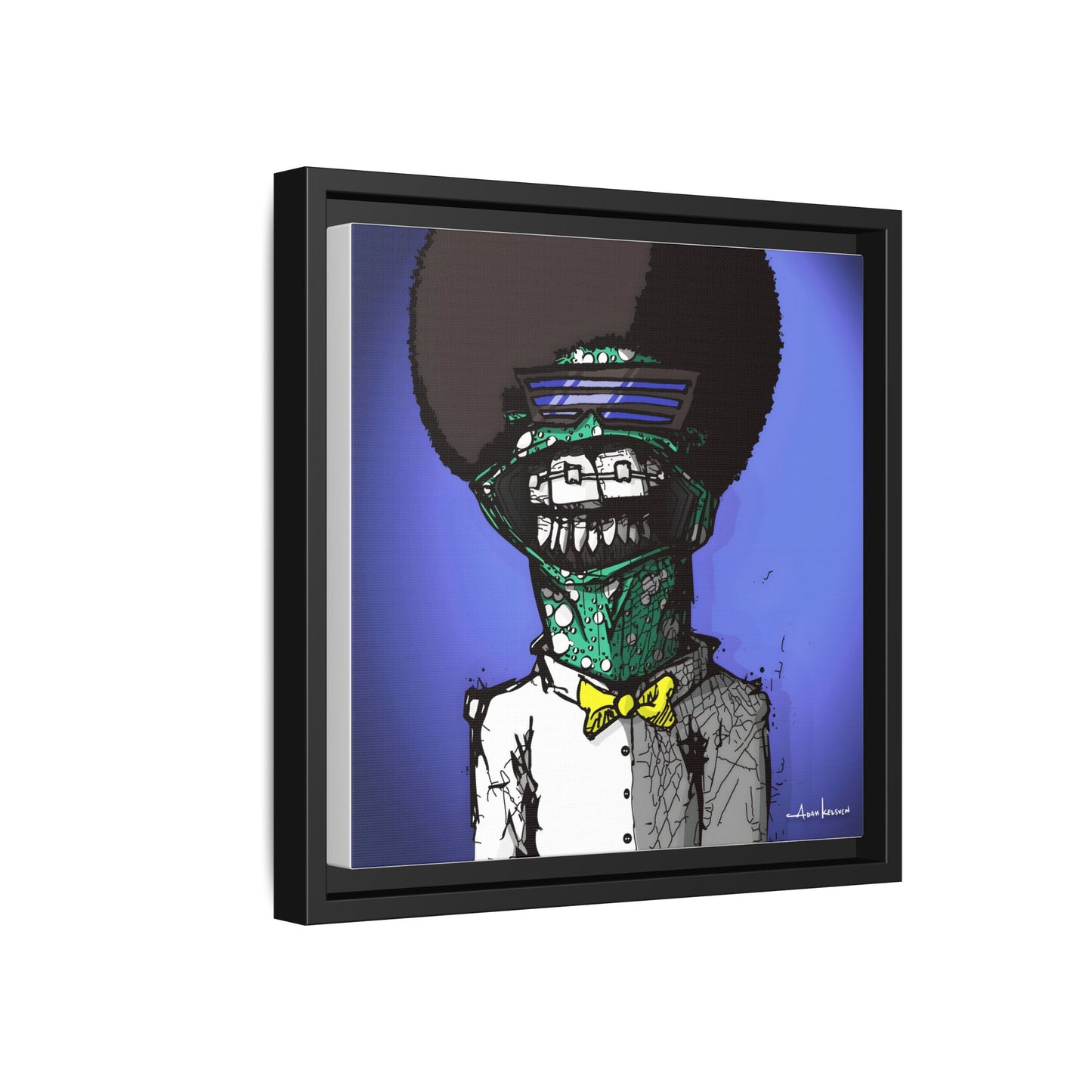 Creep #159 - Gallery Canvas Wraps, Square Frame