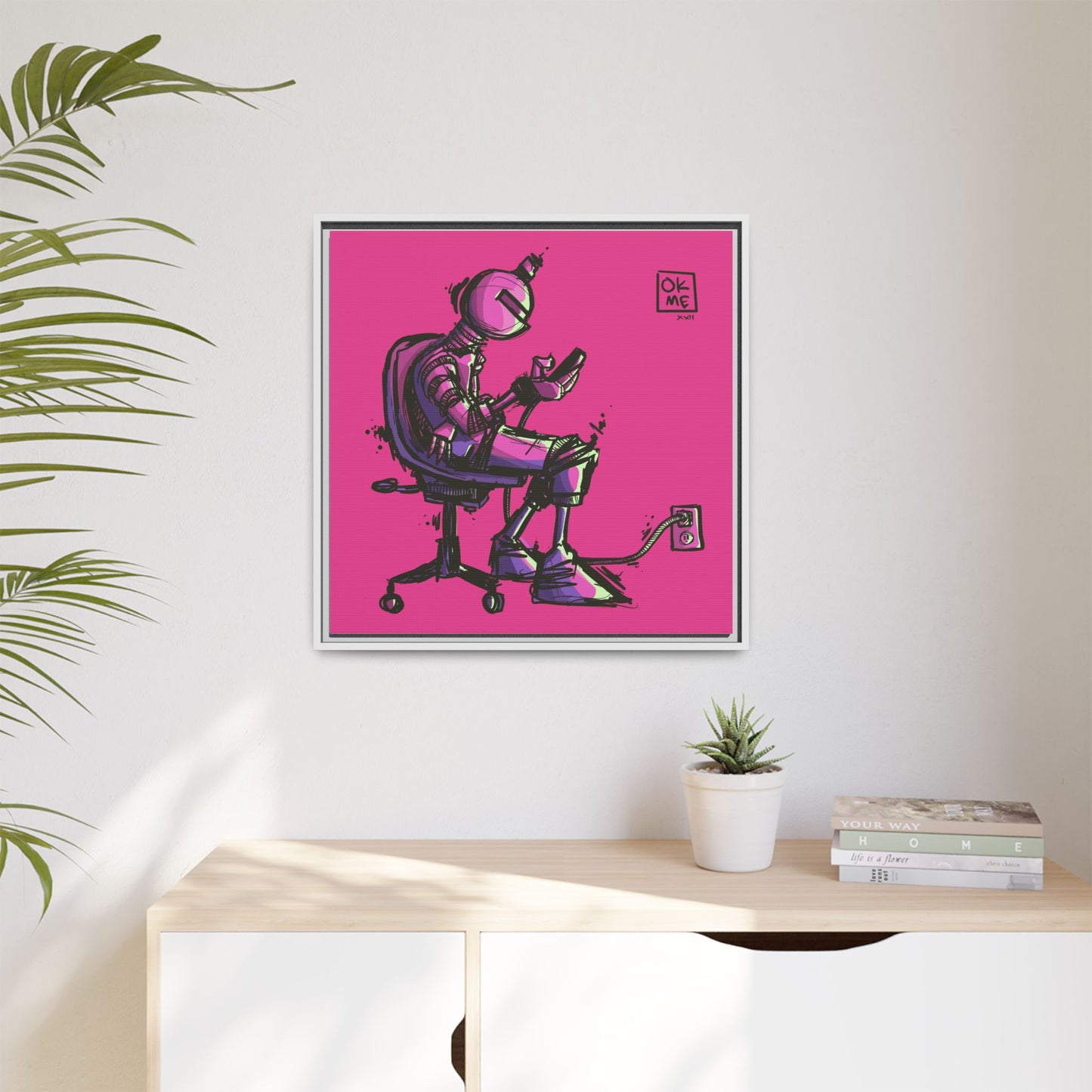 Updates - Gallery Canvas Wrap, Square Frame