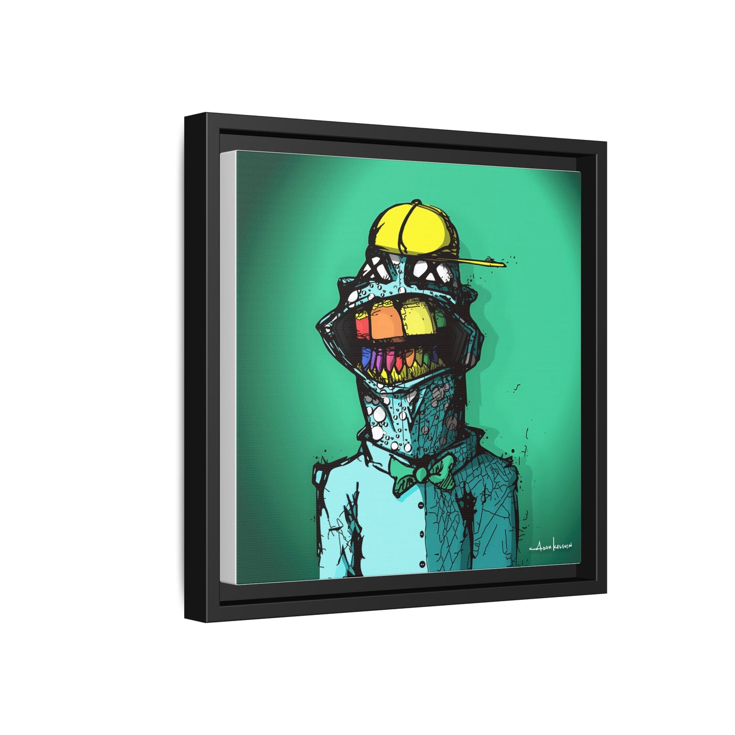 Creep #317 - Gallery Canvas Wraps, Square Frame