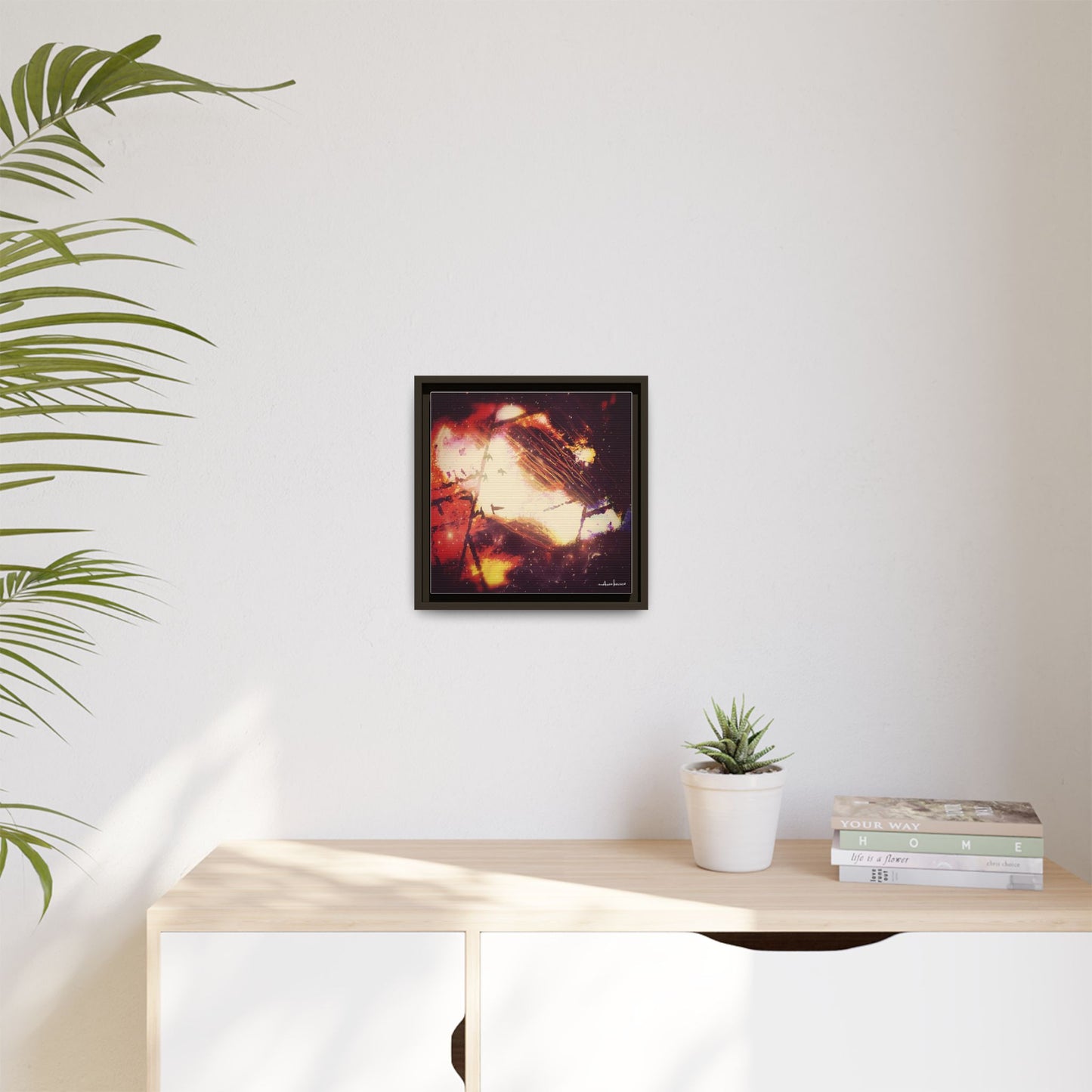 Universal Leak - Gallery Canvas Wrap, Square Frame