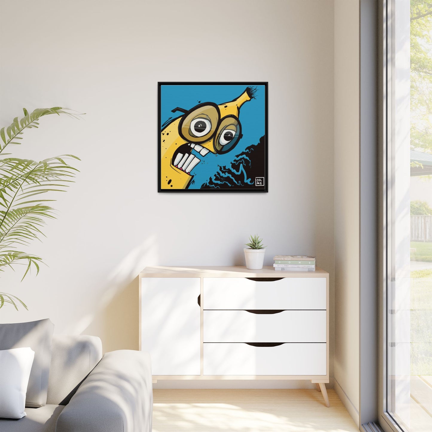Ban Anna - Gallery Canvas Wrap, Square Frame
