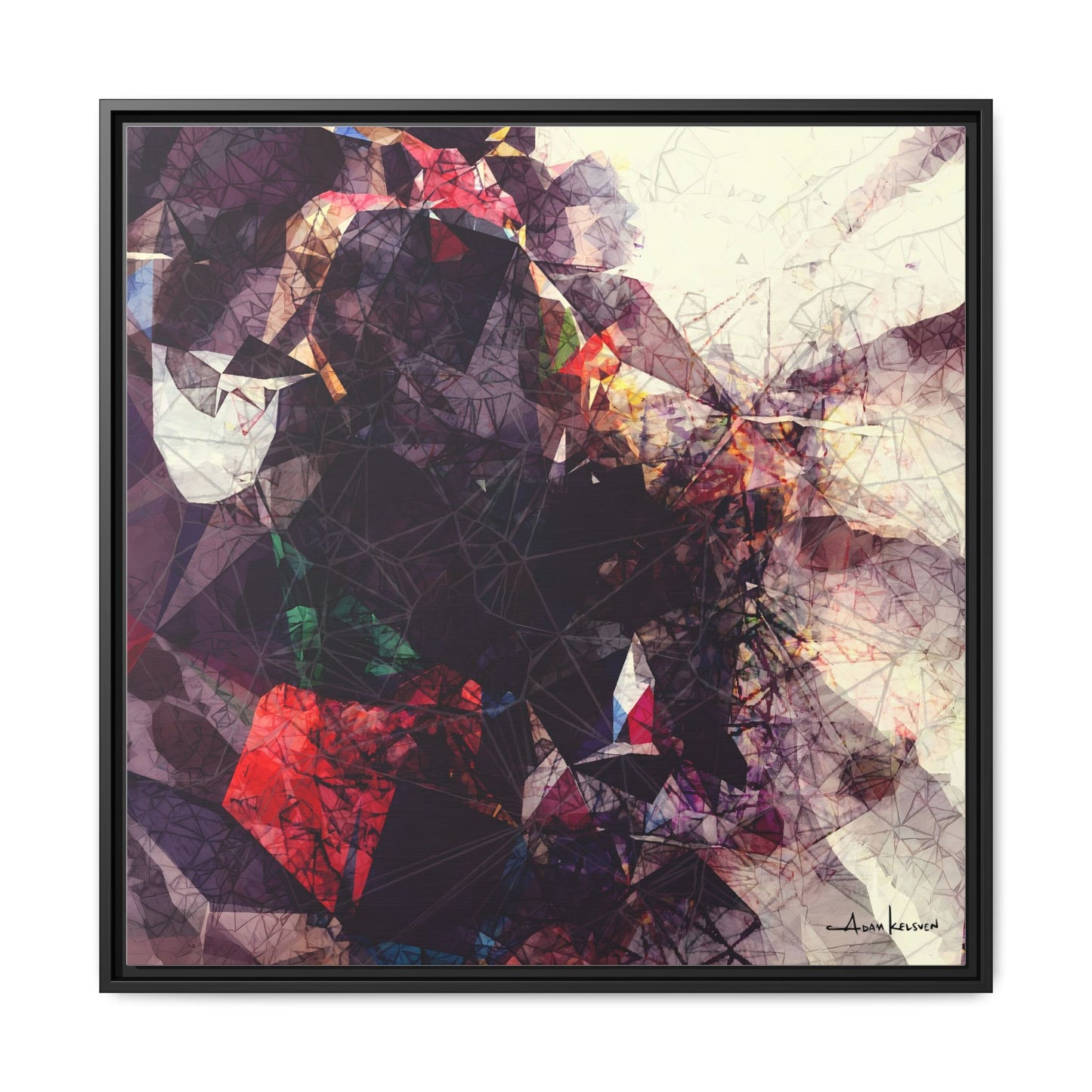 Scarecrow - Gallery Canvas Wrap, Square Frame