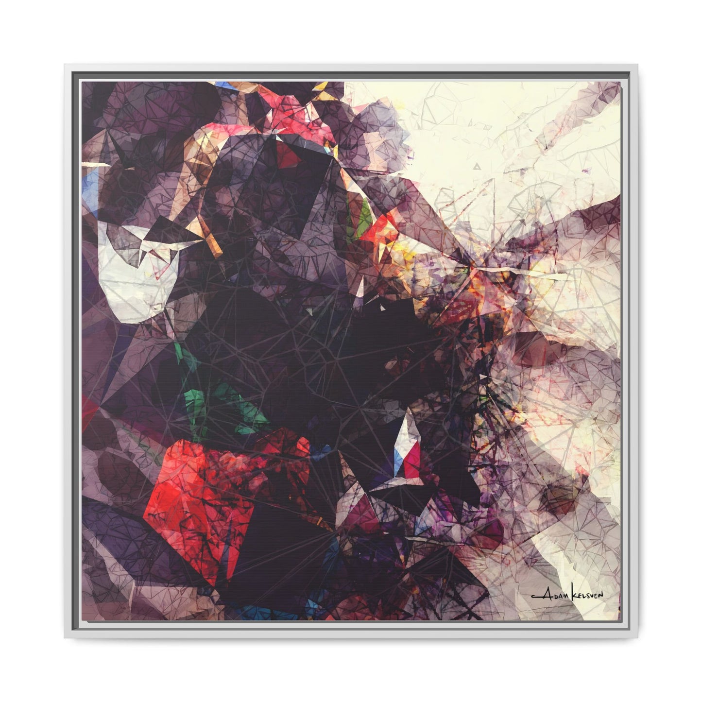 Scarecrow - Gallery Canvas Wrap, Square Frame