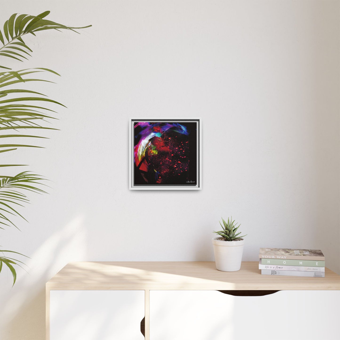 Matrices - Gallery Canvas Wrap, Square Frame