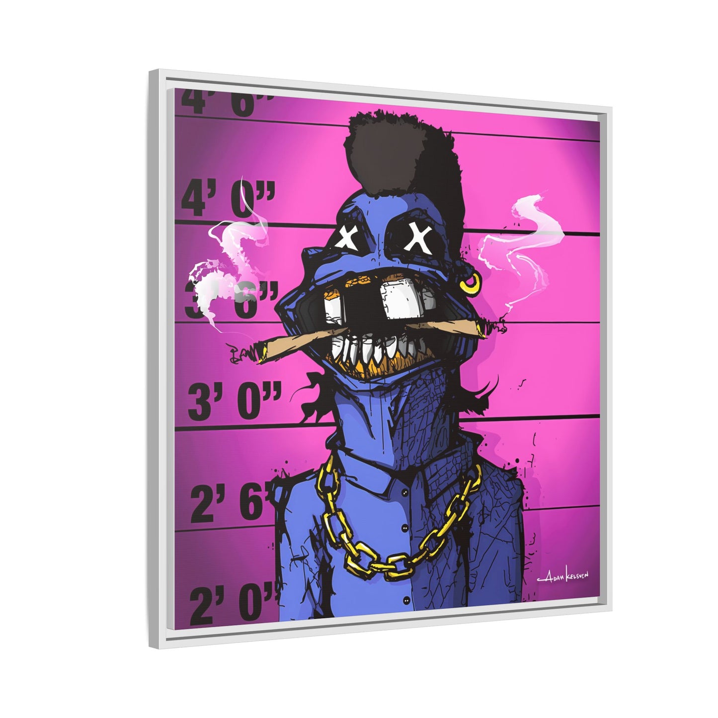 Creep #326 - Gallery Canvas Wraps, Square Frame