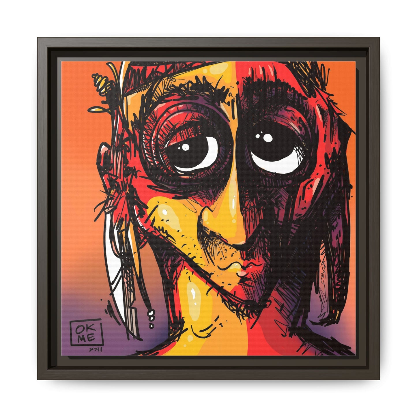 Serf - Gallery Canvas Wrap, Square Frame