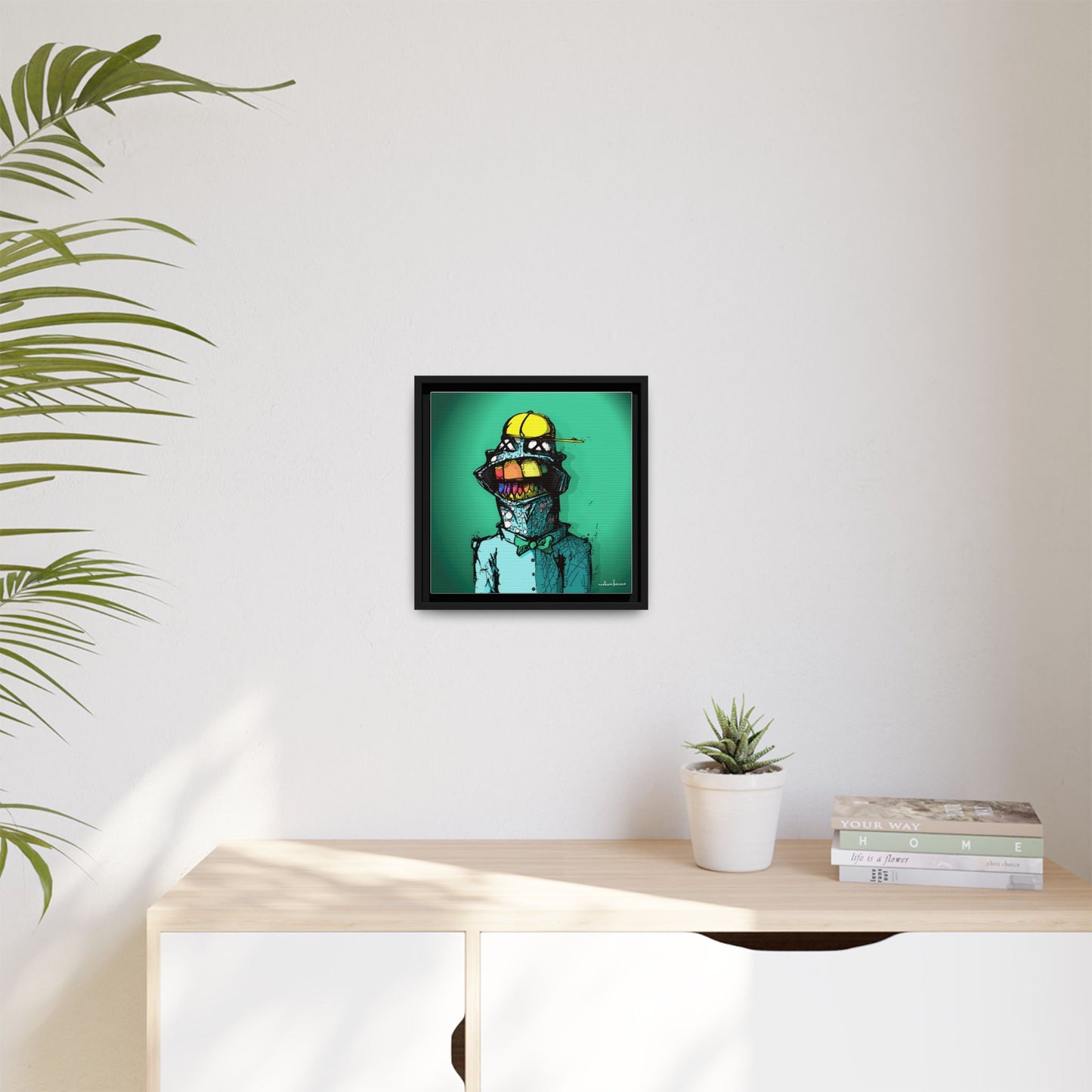 Creep #317 - Gallery Canvas Wraps, Square Frame