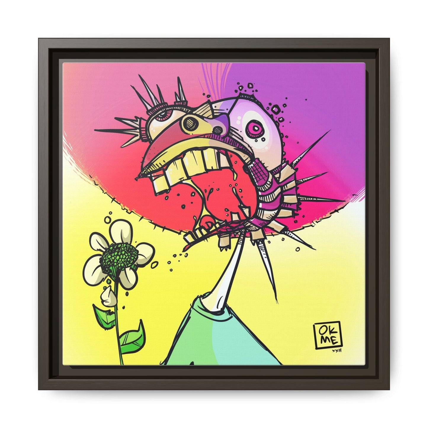 Myah - Gallery Canvas Wrap, Square Frame