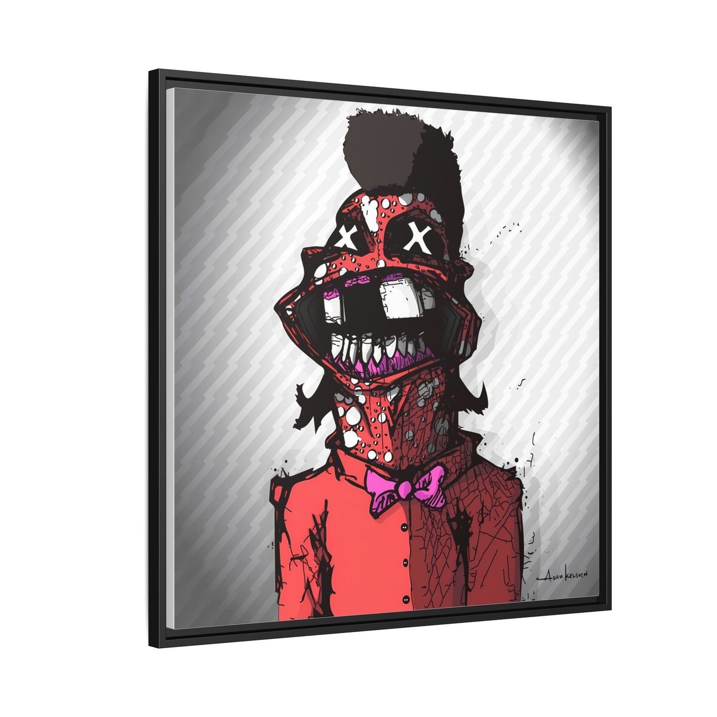 Creep #327 - Gallery Canvas Wraps, Square Frame