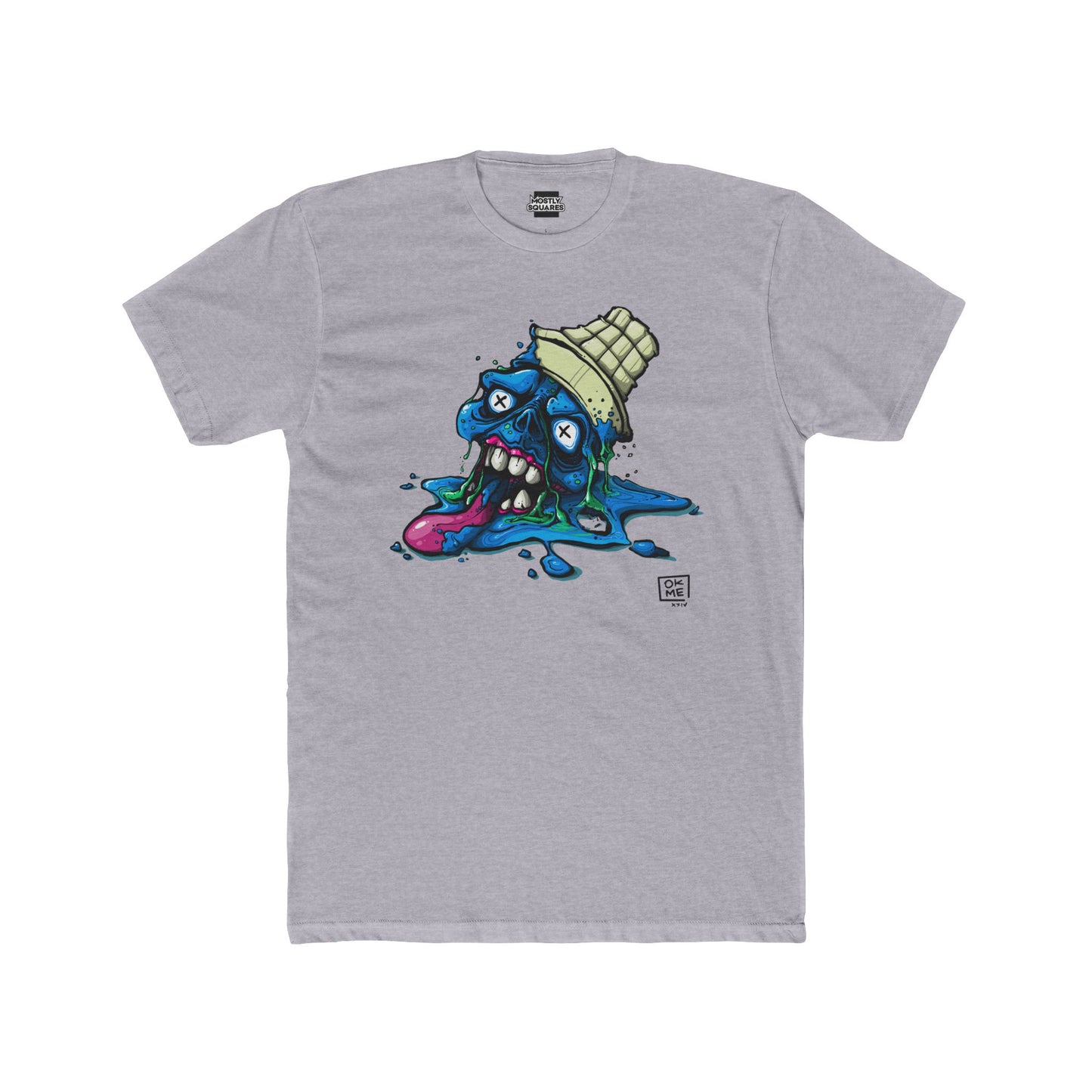 Zombie Swirl - Unisex Cotton Crew Tee