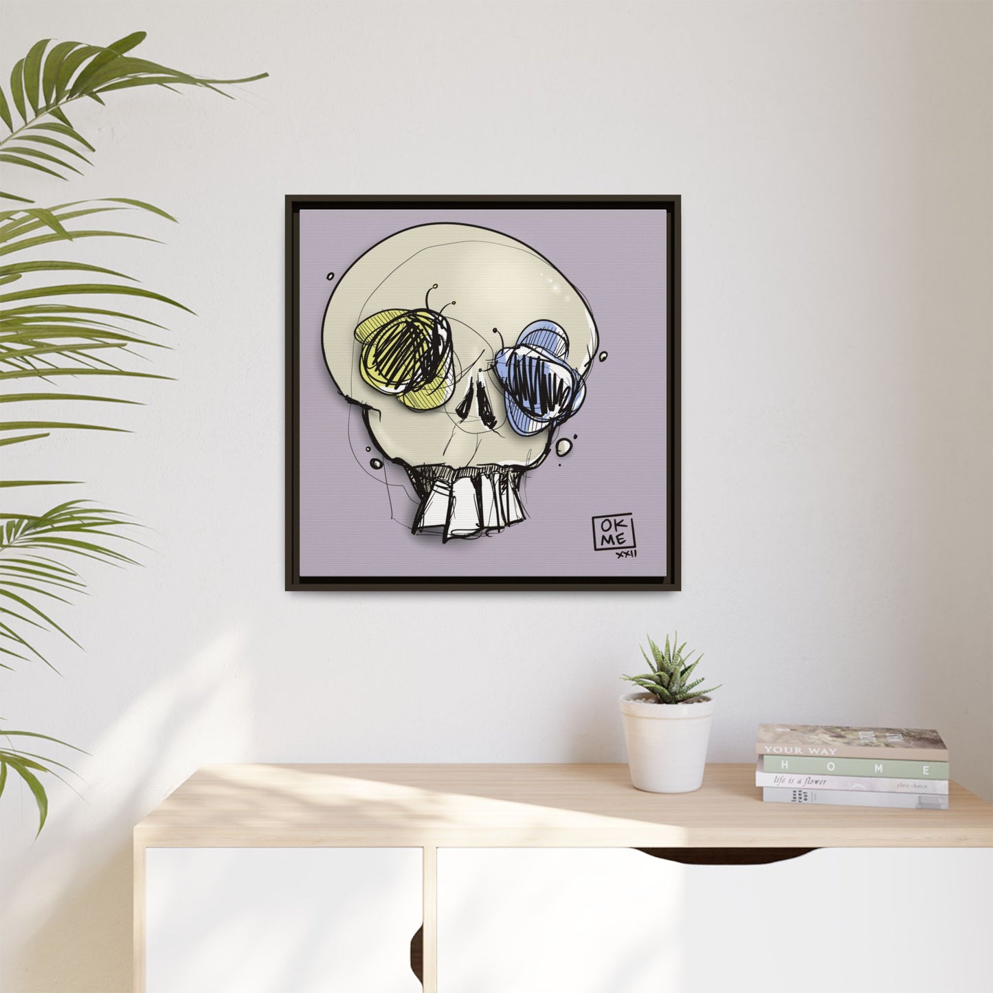 Pearl - Gallery Canvas Wrap, Square Frame