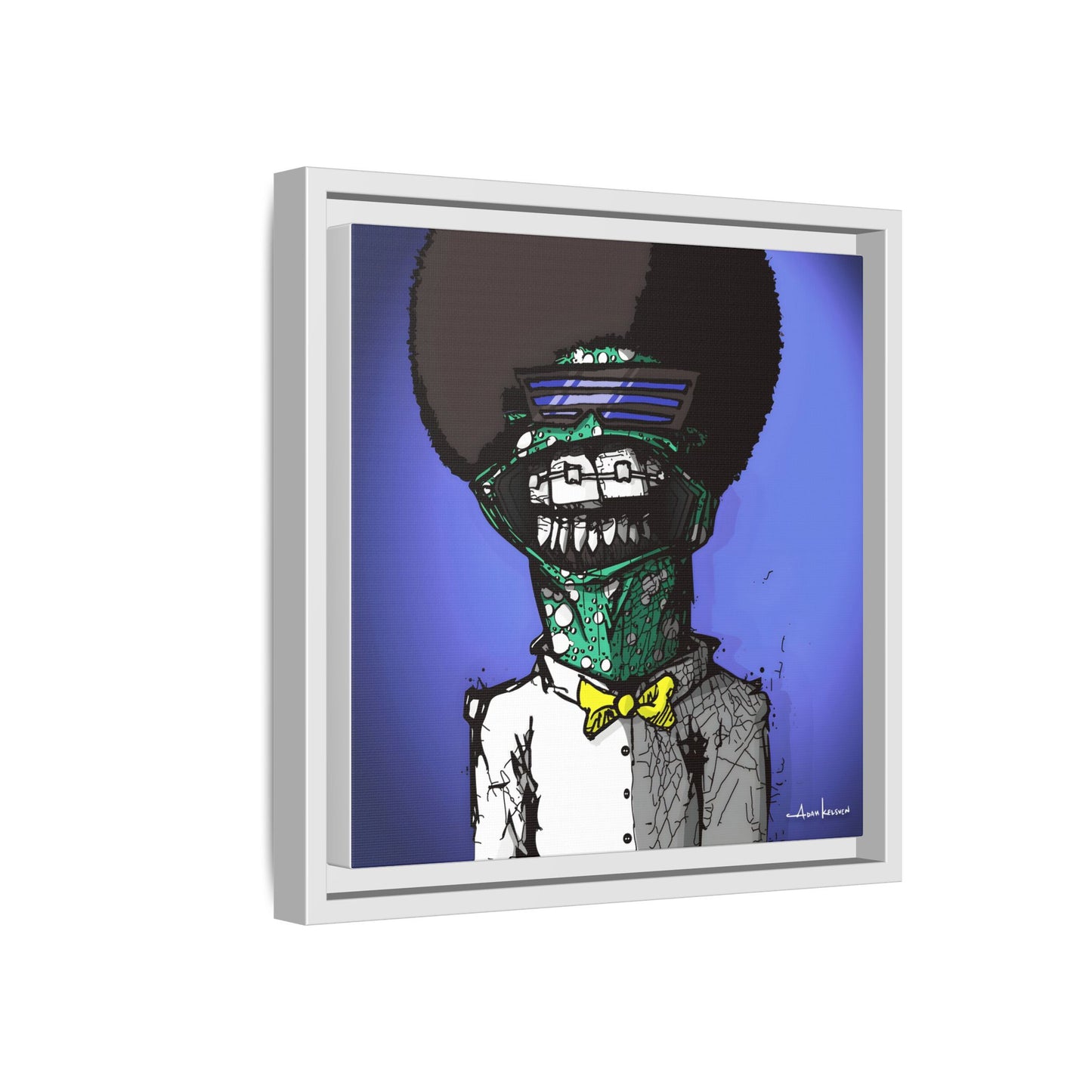 Creep #159 - Gallery Canvas Wraps, Square Frame