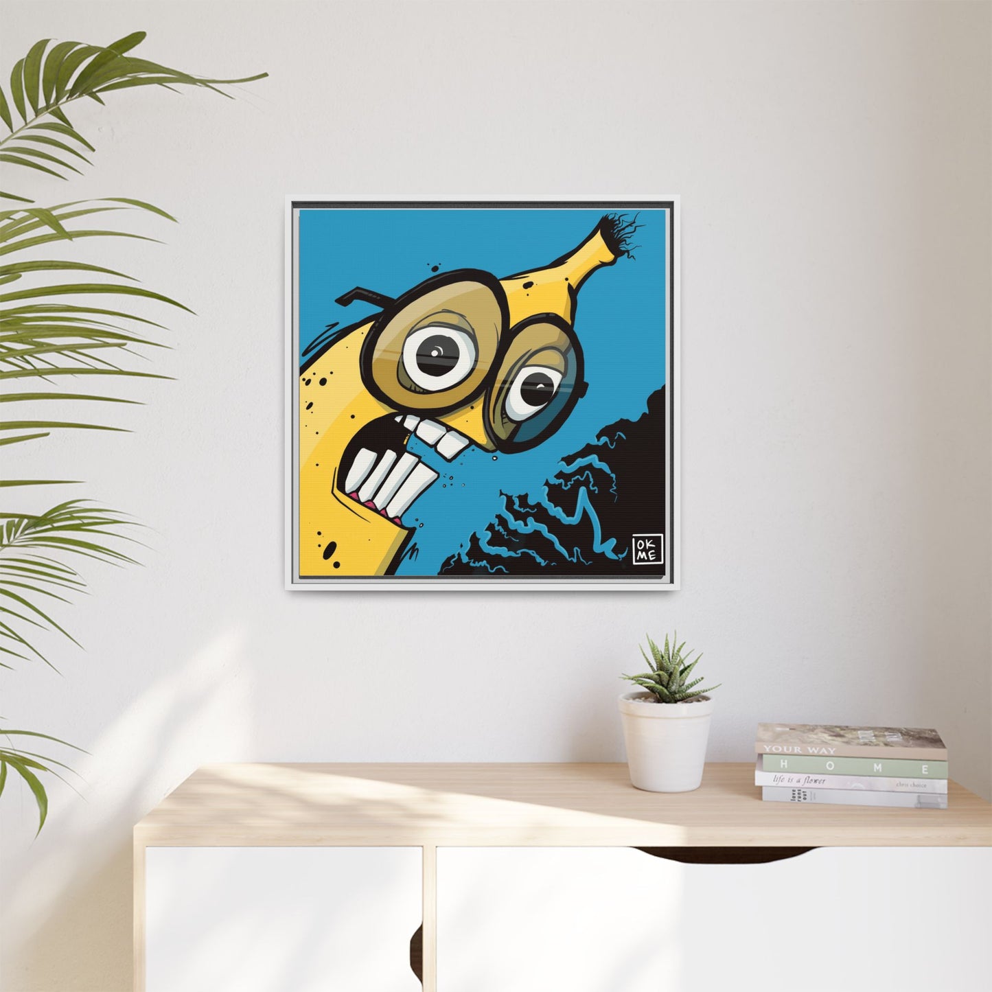 Ban Anna - Gallery Canvas Wrap, Square Frame