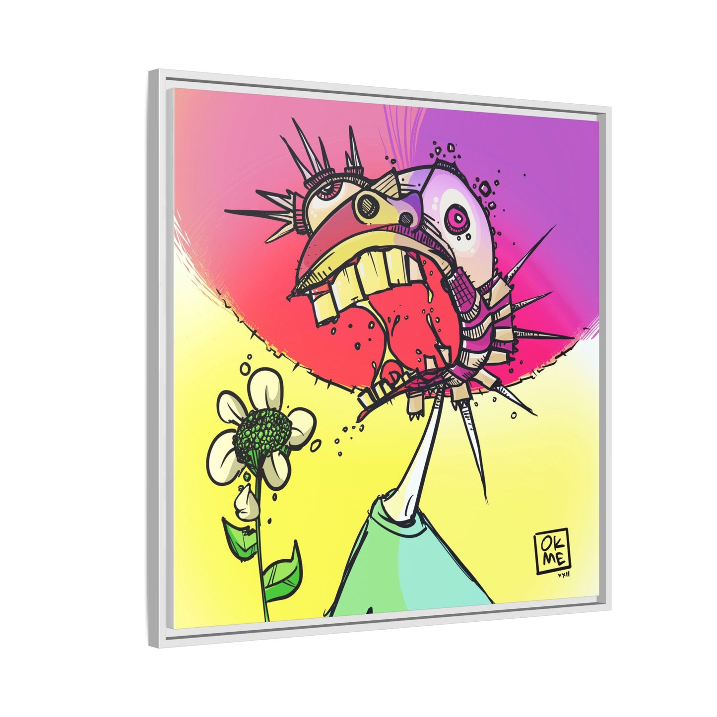 Myah - Gallery Canvas Wrap, Square Frame