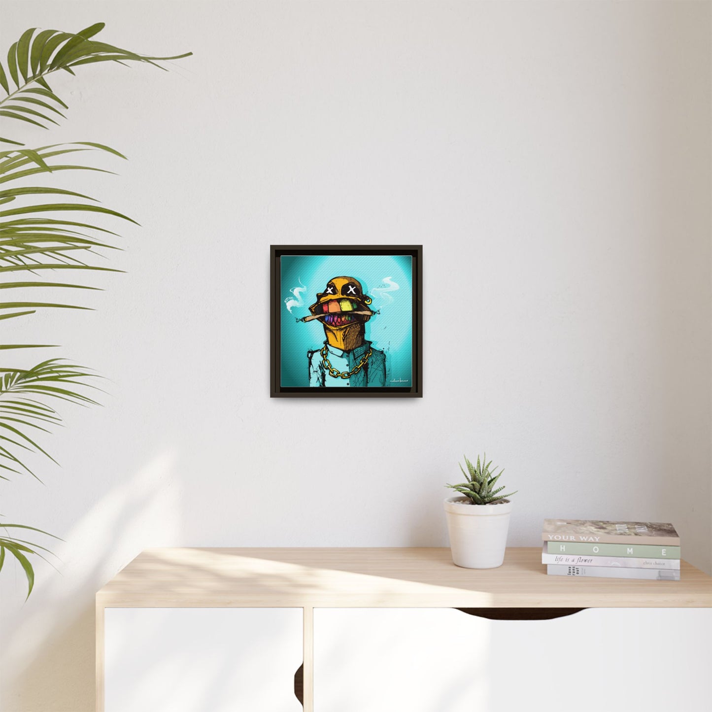 Creep #240 - Gallery Canvas Wraps, Square Frame