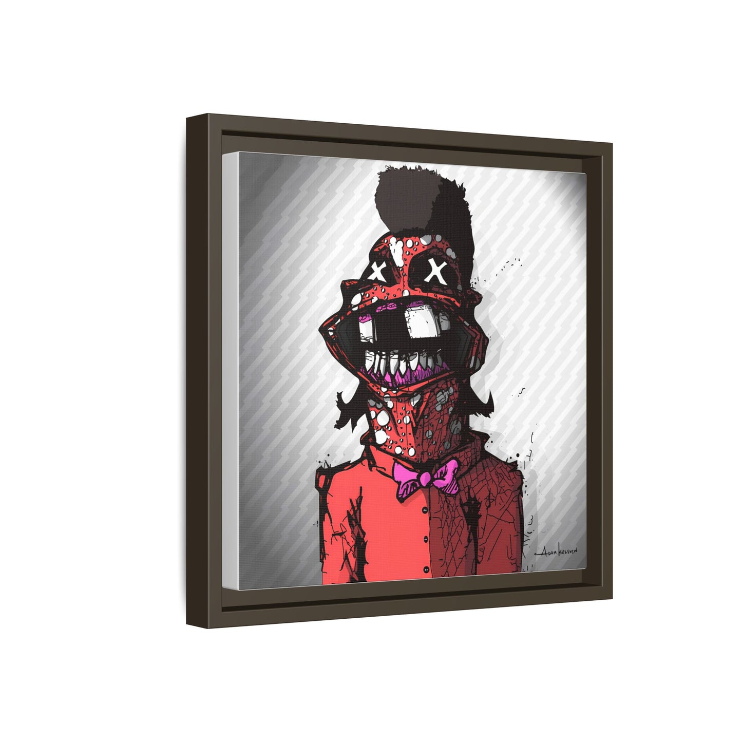 Creep #327 - Gallery Canvas Wraps, Square Frame