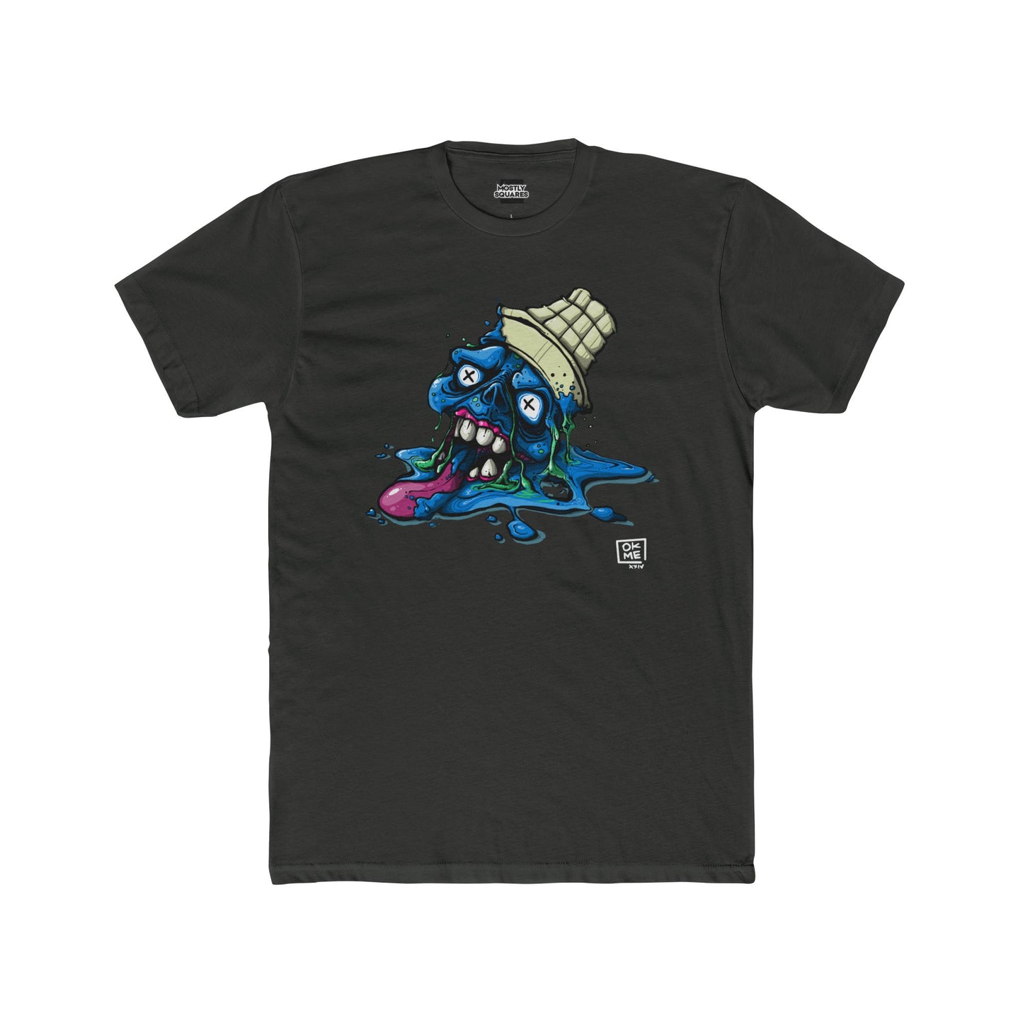 Zombie Swirl - Unisex Cotton Crew Tee