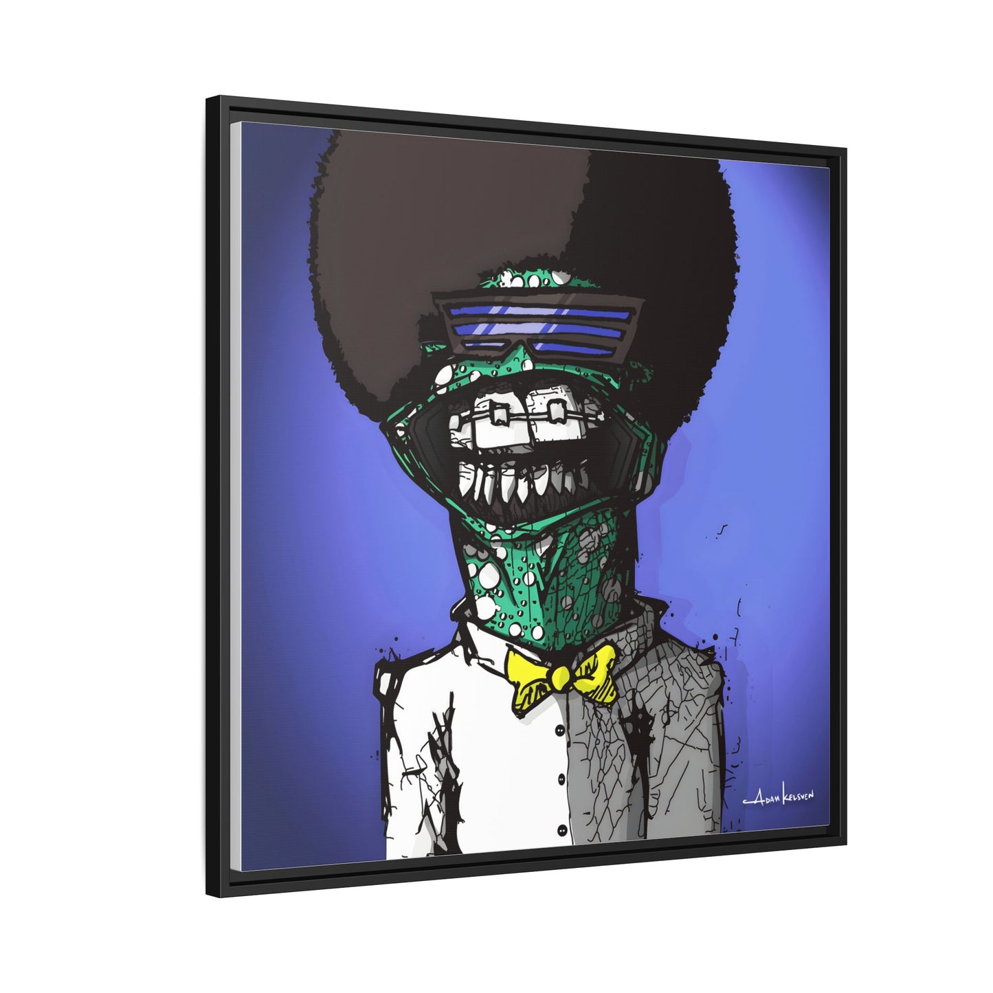 Creep #159 - Gallery Canvas Wraps, Square Frame