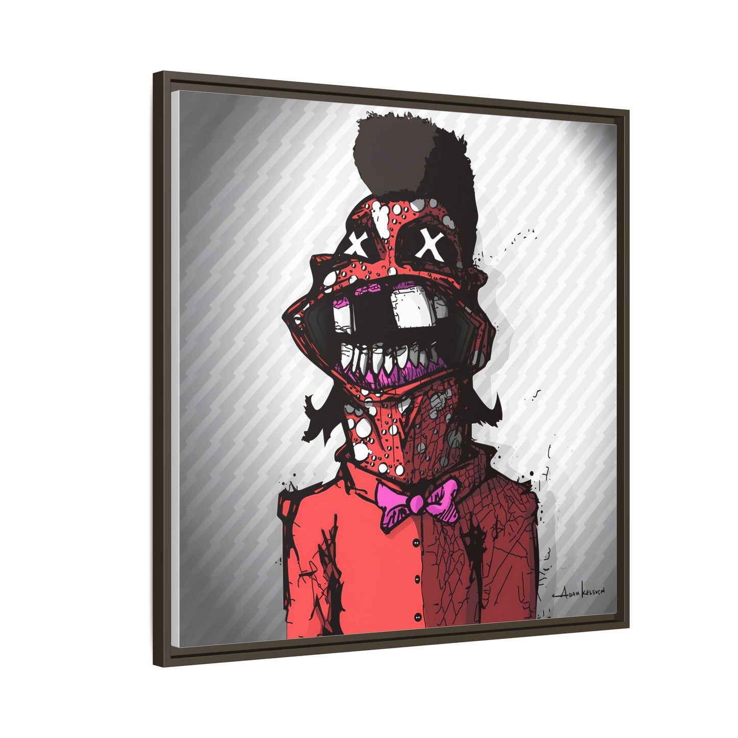 Creep #327 - Gallery Canvas Wraps, Square Frame