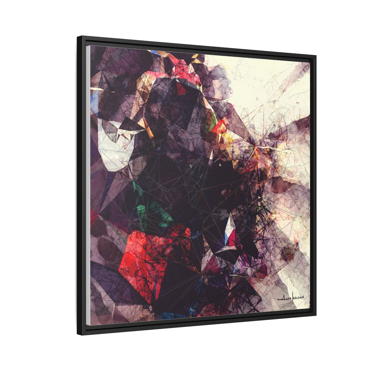 Scarecrow - Gallery Canvas Wrap, Square Frame