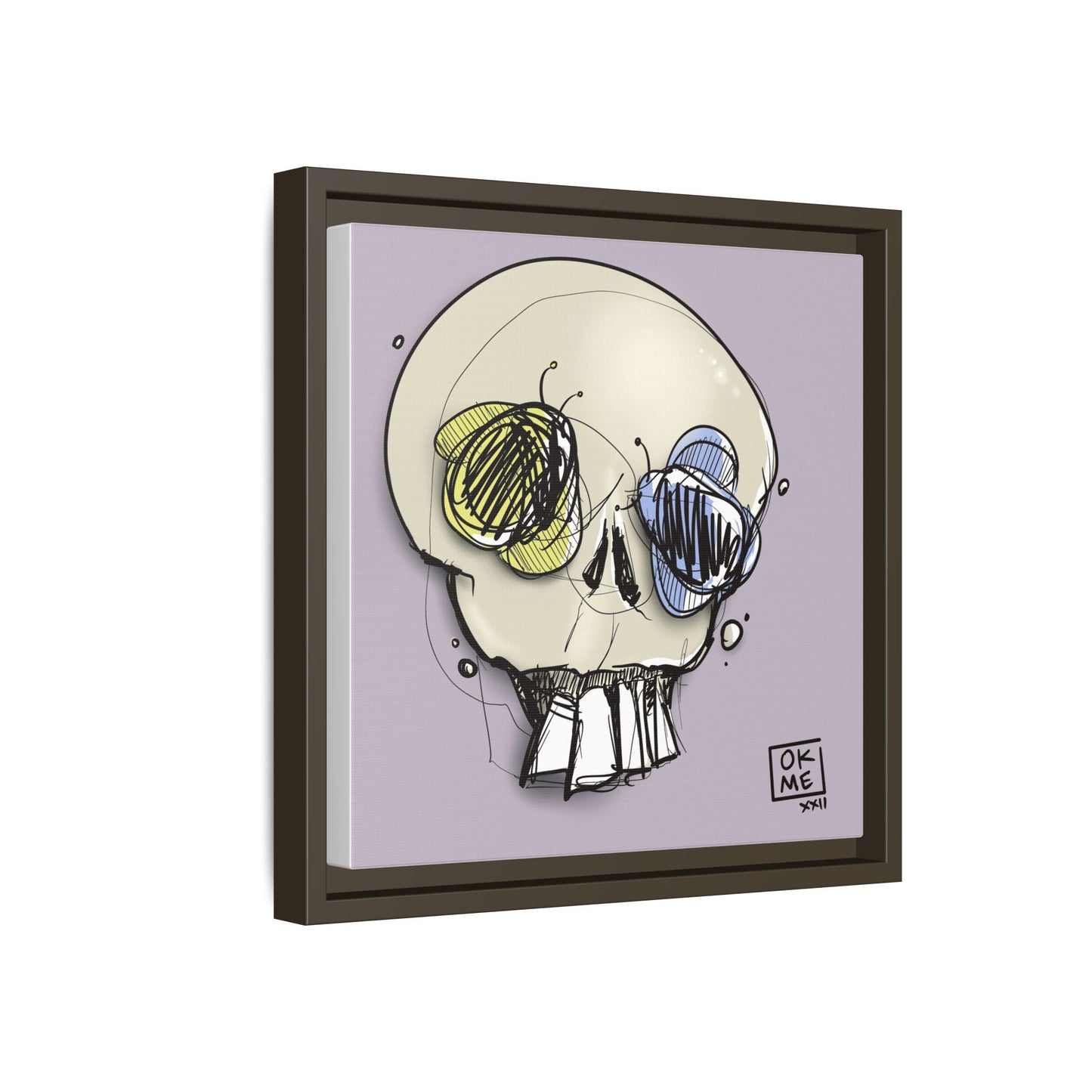 Pearl - Gallery Canvas Wrap, Square Frame