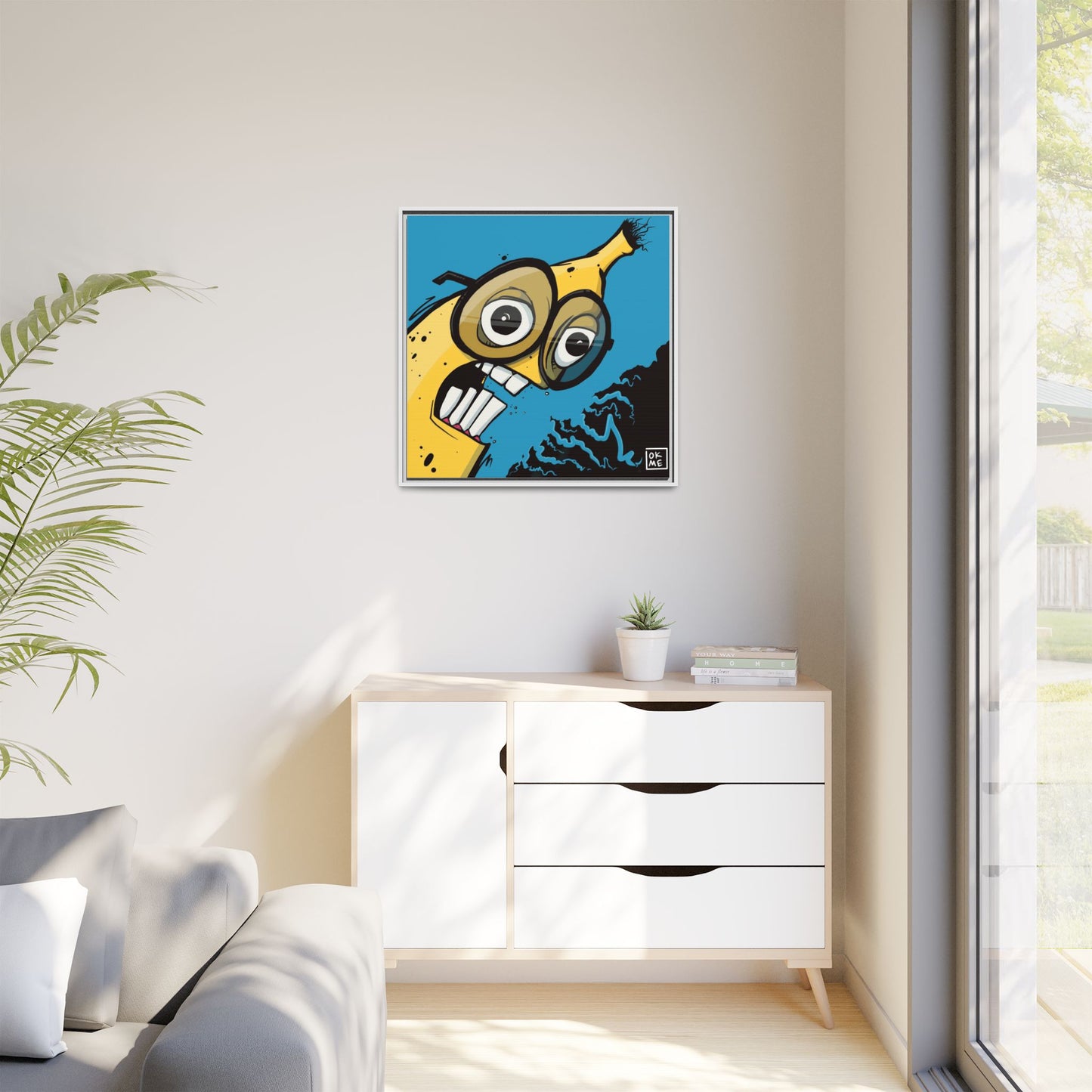 Ban Anna - Gallery Canvas Wrap, Square Frame