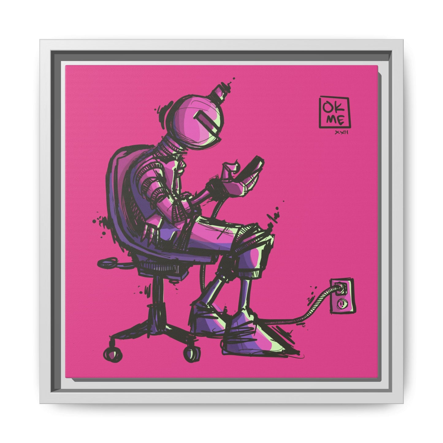 Updates - Gallery Canvas Wrap, Square Frame