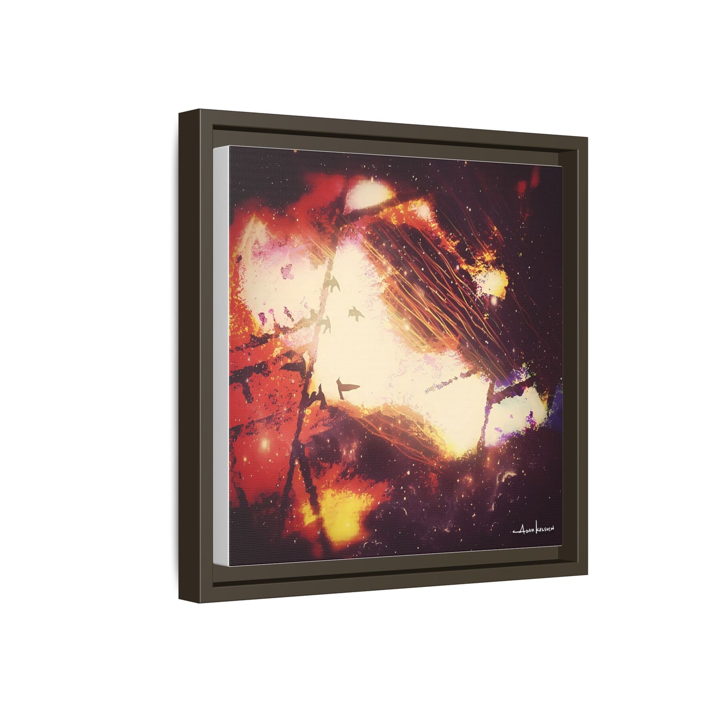 Universal Leak - Gallery Canvas Wrap, Square Frame