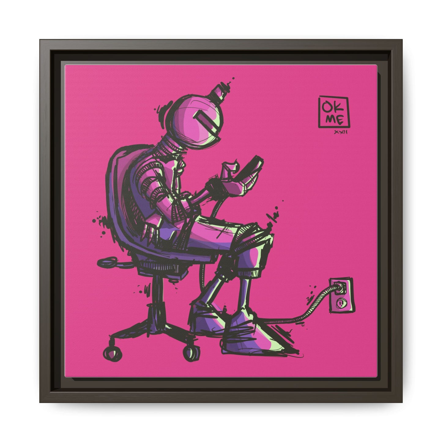 Updates - Gallery Canvas Wrap, Square Frame