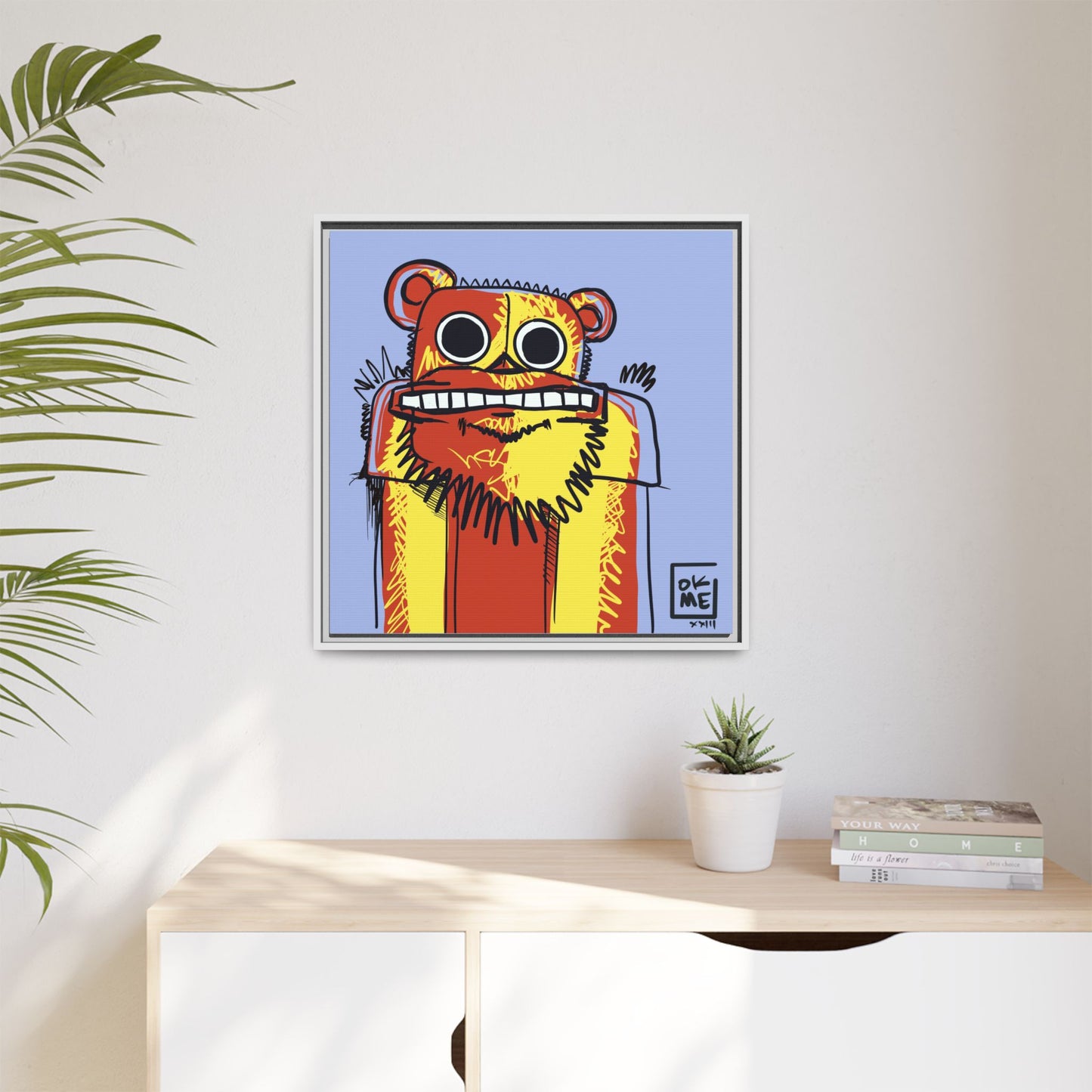 Pupils - Gallery Canvas Wrap, Square Frame