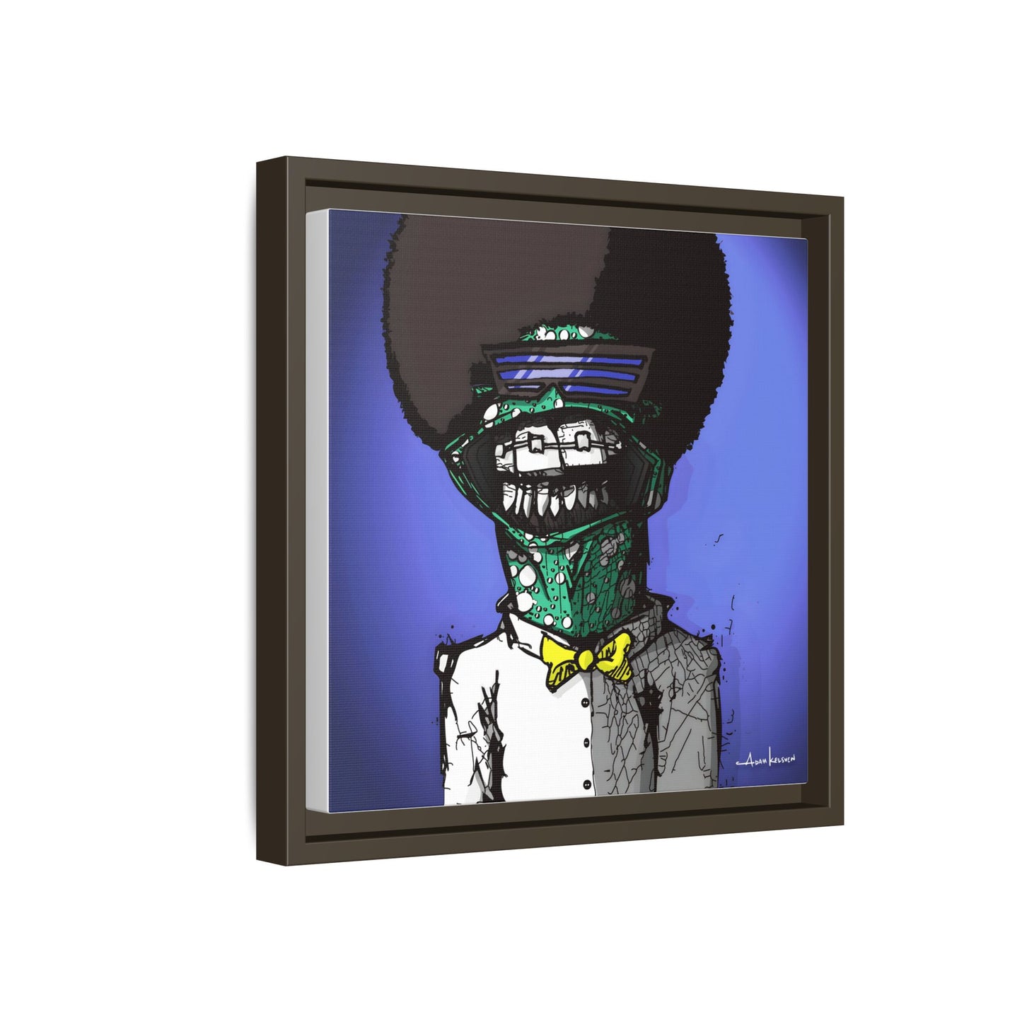 Creep #159 - Gallery Canvas Wraps, Square Frame