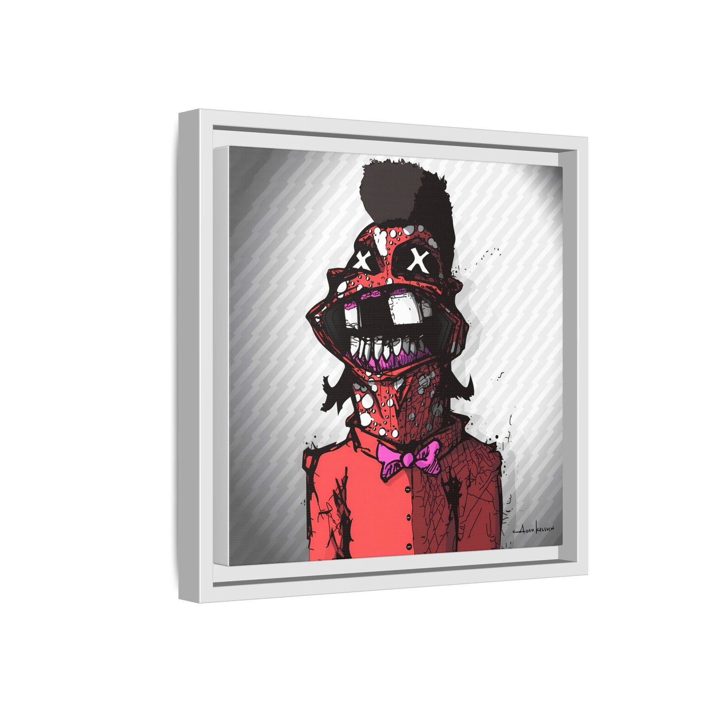Creep #327 - Gallery Canvas Wraps, Square Frame