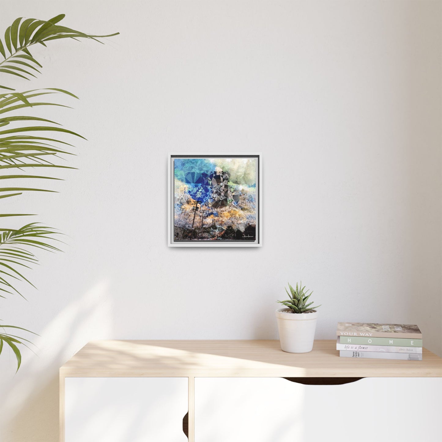 Storms - Gallery Canvas Wrap, Square Frame