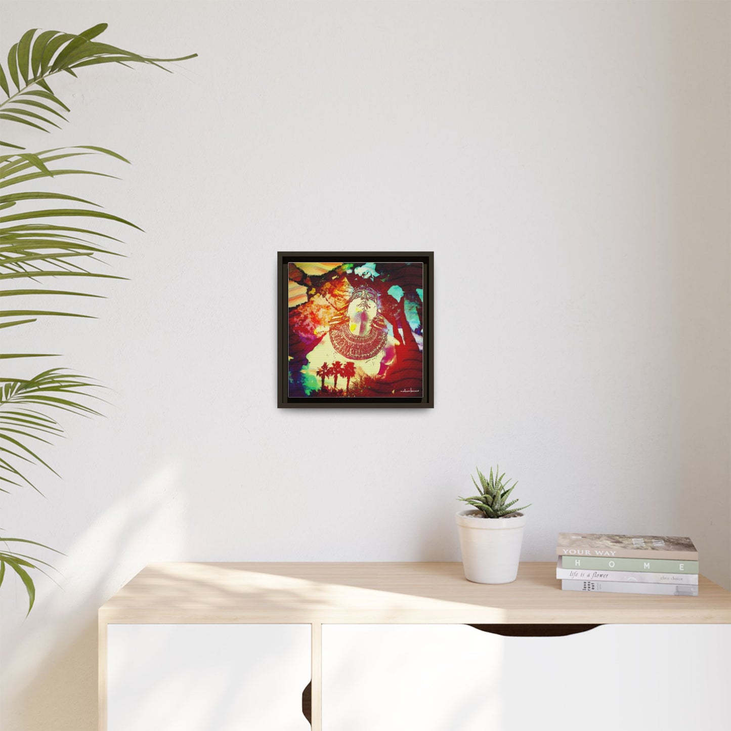 West Quest - Gallery Canvas Wrap, Square Frame