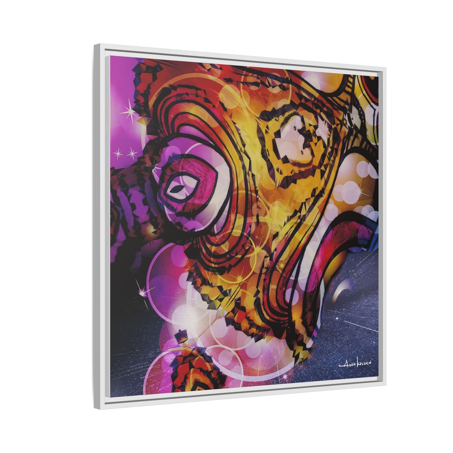 It's Pretty Out There - Gallery Canvas Wrap, Square Frame