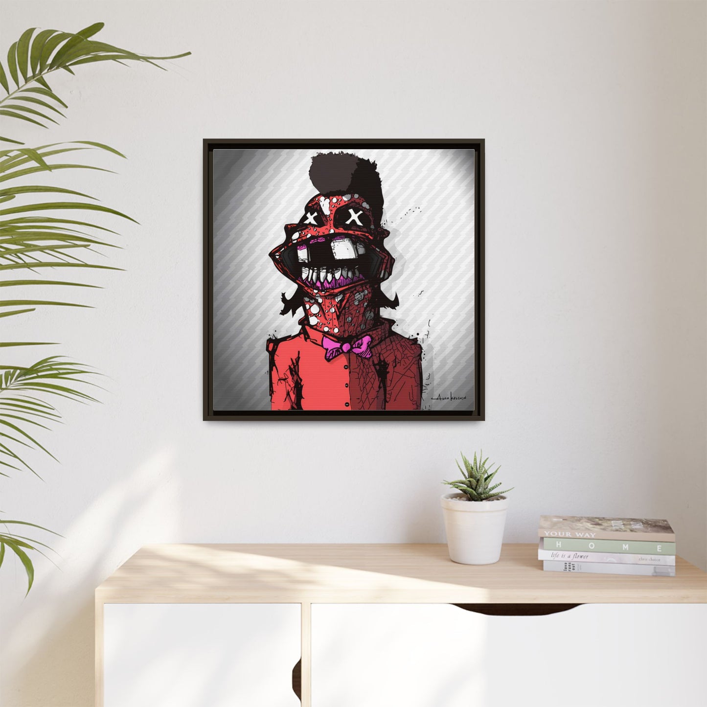 Creep #327 - Gallery Canvas Wraps, Square Frame