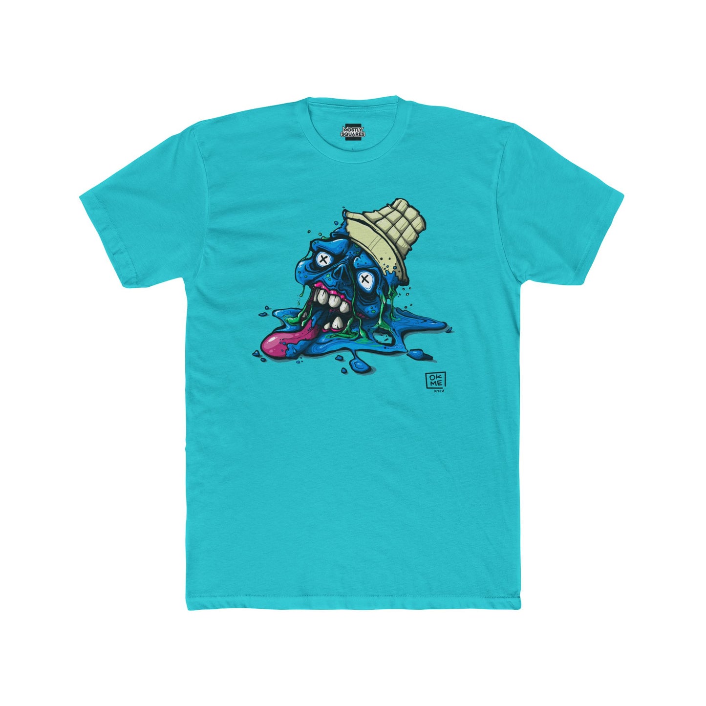 Zombie Swirl - Unisex Cotton Crew Tee