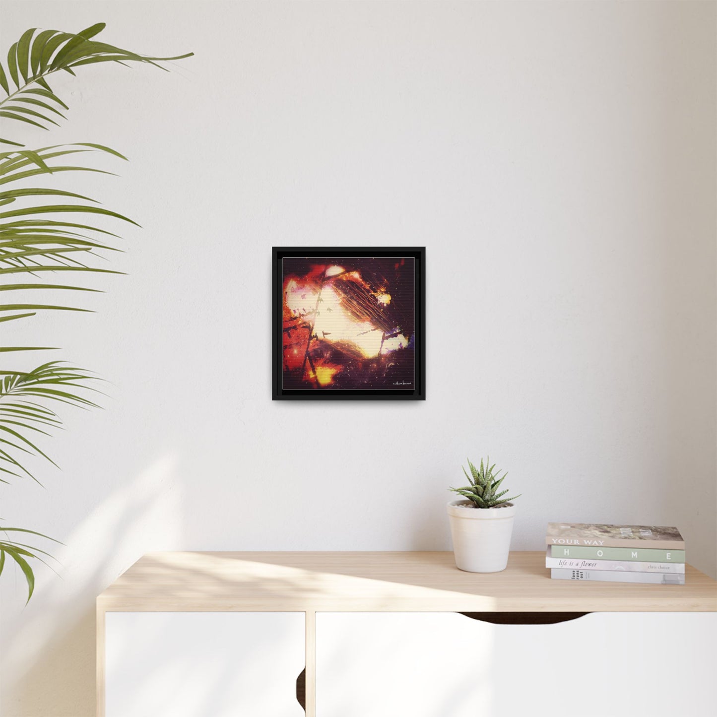 Universal Leak - Gallery Canvas Wrap, Square Frame