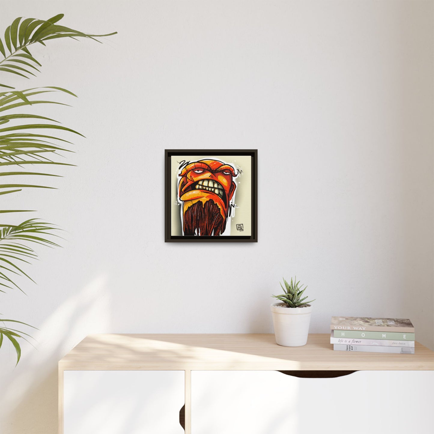 Heavy - Gallery Canvas Wrap, Square Frame