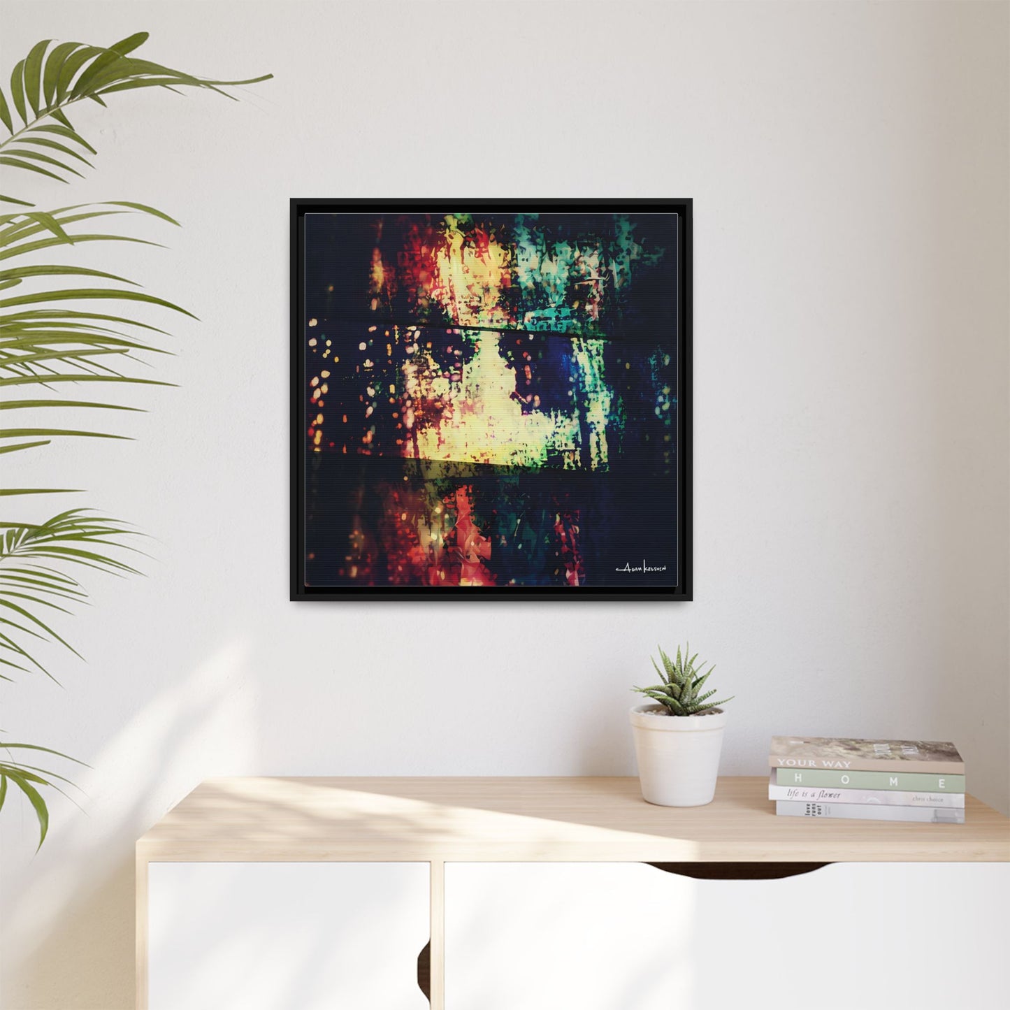 Embryo Bart - Gallery Canvas Wrap, Square Frame
