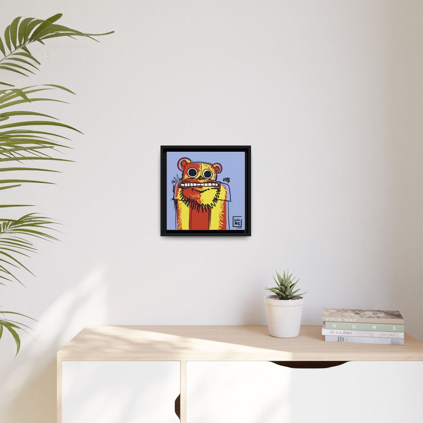 Pupils - Gallery Canvas Wrap, Square Frame