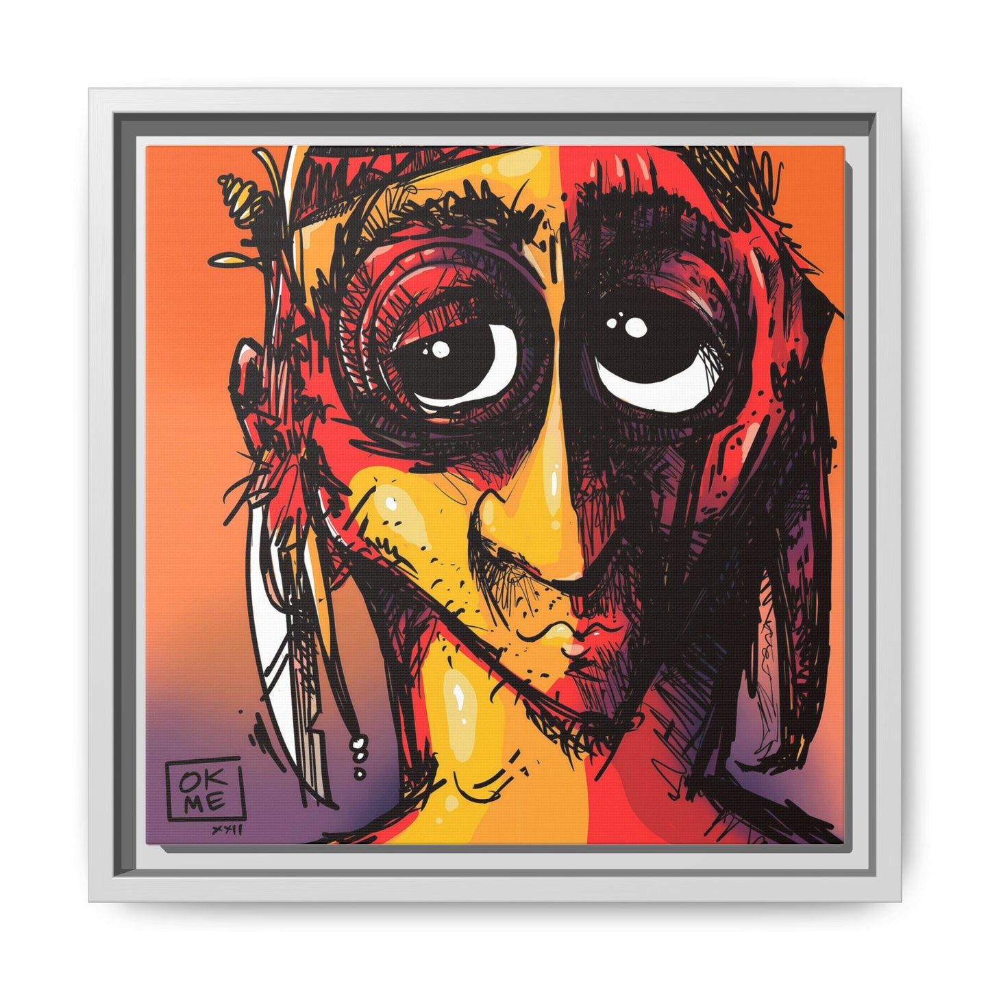 Serf - Gallery Canvas Wrap, Square Frame