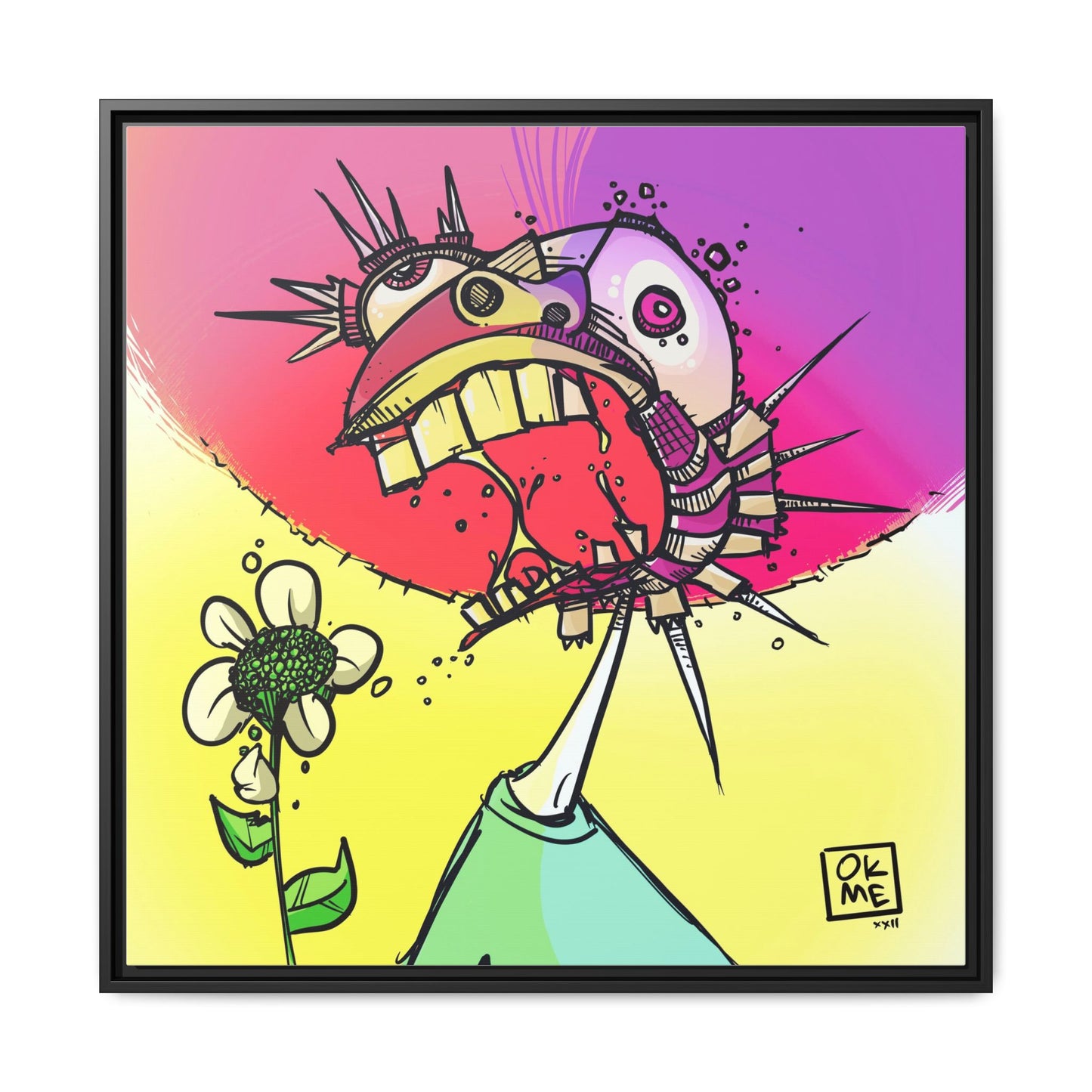 Myah - Gallery Canvas Wrap, Square Frame